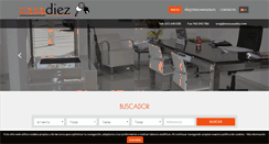 Desktop Screenshot of inmocasadiez.com